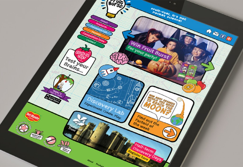 DelMonte-FruitBurst-Website-On-iPad